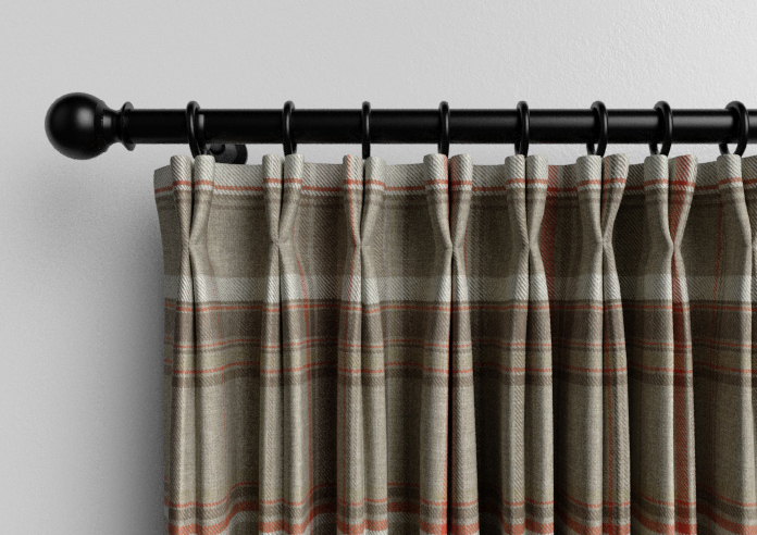 Macrae, Brown Tartan - Made to Measure Curtains - Image 10